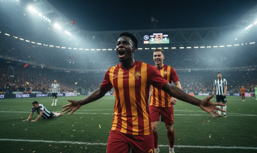 Osimhen’in Liderliğiyle Galatasaray Şampiyonlar Ligi’nde İlerliyor