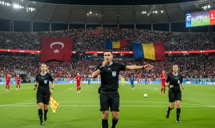 François Letexier: Türkiye-Romanya Maçının Hakemi Olarak Belirlendi