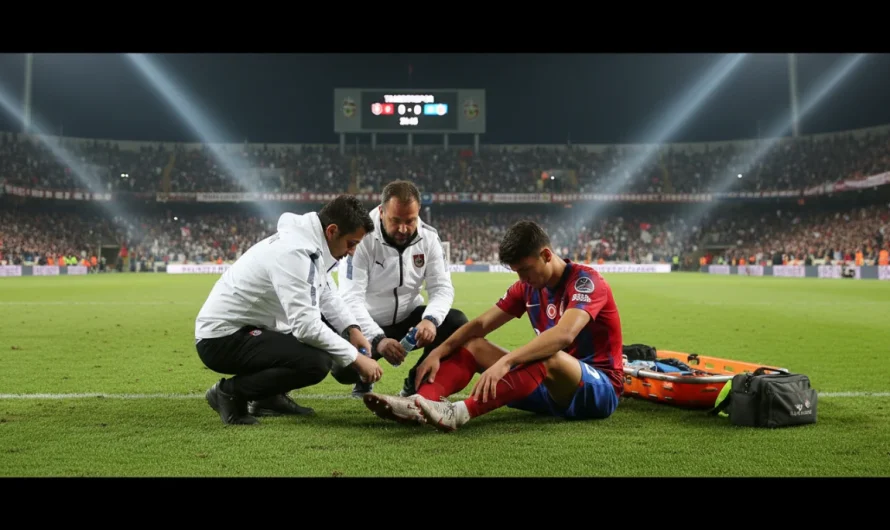 Trabzonspor’un Galatasaray Maçı Öncesi Batagov’un Sakatlığı İle İlgili Gelişmeler