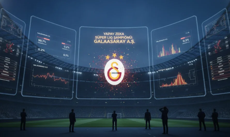 Yapay Zekânın Süper Lig Zirve Tahmini Galatasaray’dan Yana