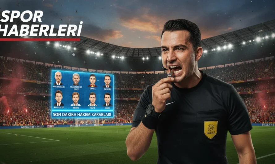 Süper Lig’de 7. Hafta İçin Yeni Hakemlik Düzeni: İnceleme